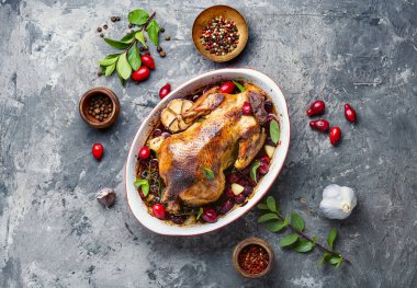 Dut soslu fırında tavuk