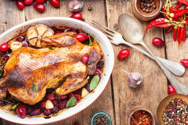 Dut soslu fırında tavuk