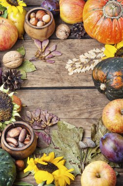 sonbaharda hasat natürmort