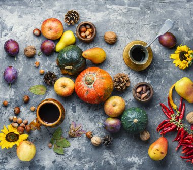 sonbaharda hasat natürmort