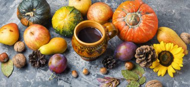 güzel sonbahar kompozisyon