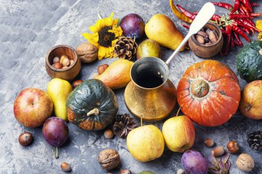 sonbaharda hasat natürmort