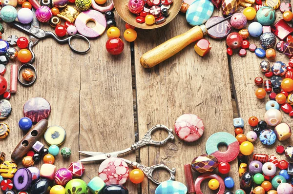 Many different beads — Stock Photo, Image
