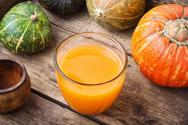 Fresh pumpkin juice