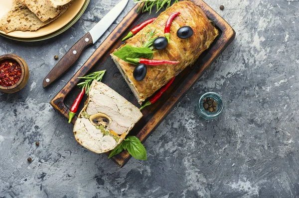 Carne terină de Crăciun — Fotografie, imagine de stoc