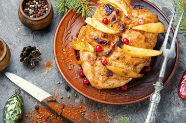 Izgara Noel tavuk göğsü.