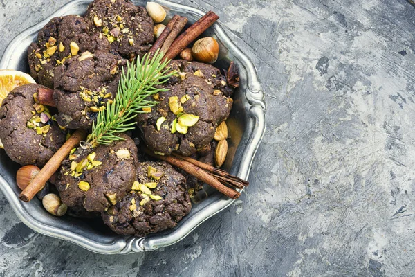 Ručně vyráběné slavnostní cookies — Stock fotografie