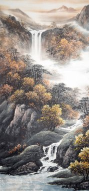 Çin geleneksel resim manzara