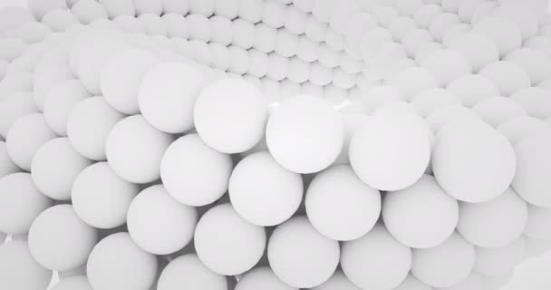 Ball Kugel Abstrakte Animation Hintergrund — Stockvideo