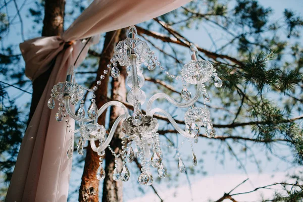 Kristal lamba törende, yaz düğününde