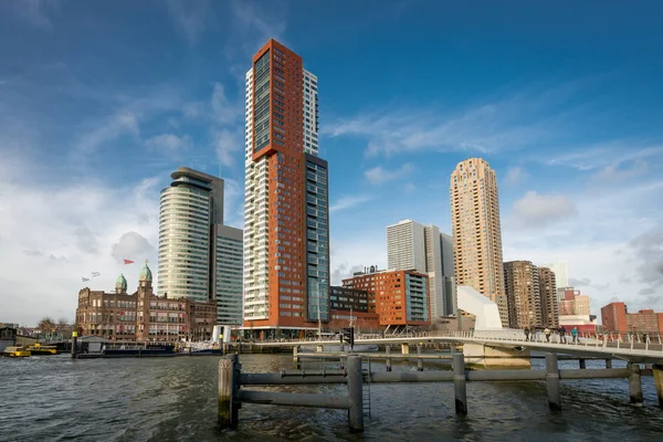 Stadtbild von Rotterdam — Stockfoto