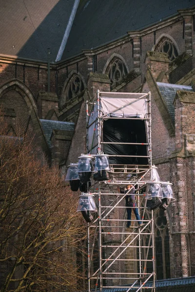 Het passie evenement in Dordrecht wordt opgericht — Stockfoto