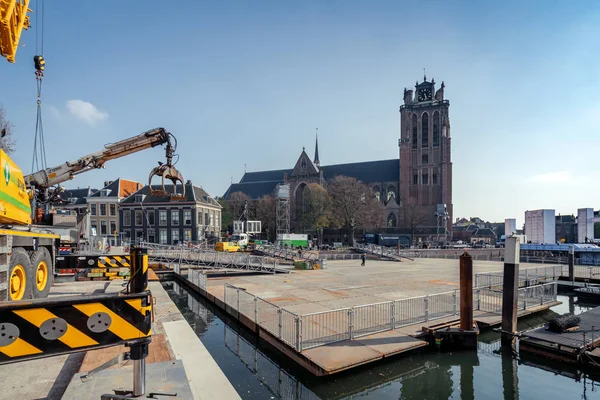 A szenvedéllyel a Dordrecht-székesegyház — Stock Fotó