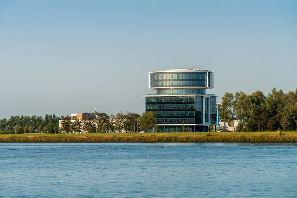 Dordrecht Netherlands September 2020 View River Maas New Fokker General — 图库照片