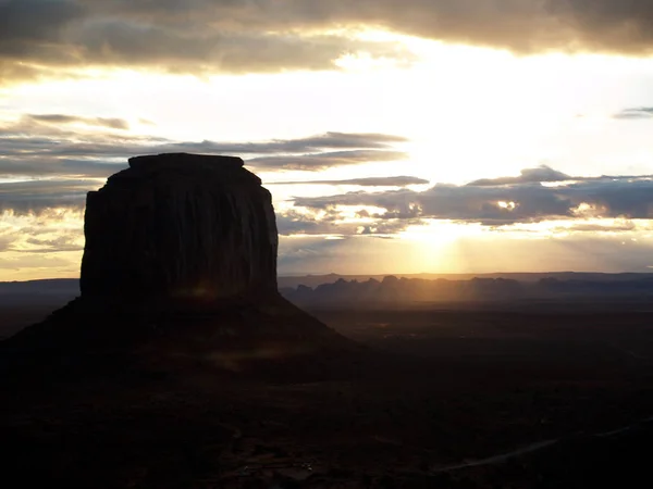 Monument Valley Sunrise Ekim 2018 — Stok fotoğraf