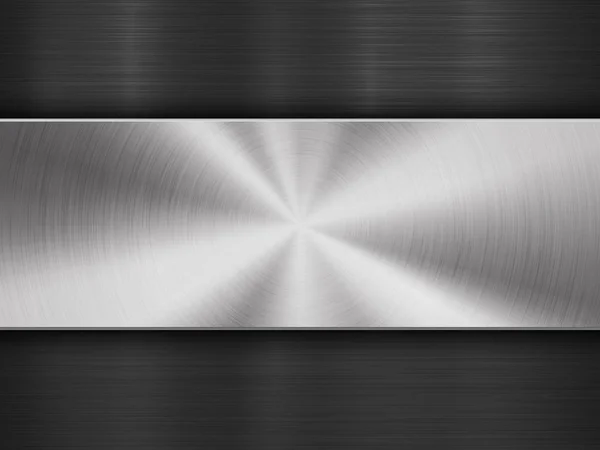 Metal Textured Abstract Technology Background Circular Straight Polished Brushed Texture Stock Illustration