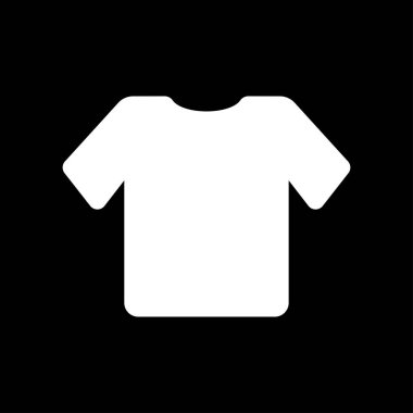 Tişört şablonu, beyaz arka planda izole edilmiş bir model. Spor, günlük kıyafetler. Kadın ve erkek tişörtü. Vektör düz tasarımı