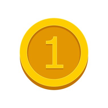 Madalya 1 için ilk yer. Altın, kupa, şampiyon Ödülü