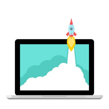 Roket, mekik, dizüstü bilgisayarlı uzay gemisi