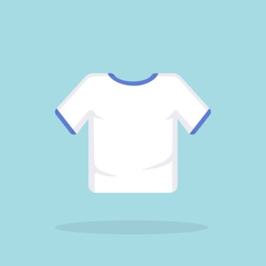 Tişört şablonu, beyaz arkaplanda izole edilmiş parmak izleri olan model