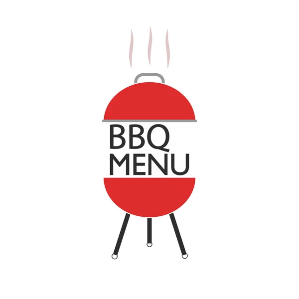Barbecue icône de fête isolé sur fond blanc. Barbecue grill — Image vectorielle
