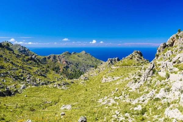 Port Calobra Hermosa Calle Costera Paisaje Mallorca España — Foto de Stock