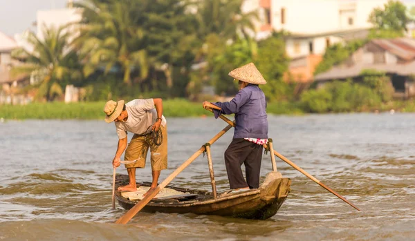 Vista Delta Mekong Vietnã — Fotografia de Stock