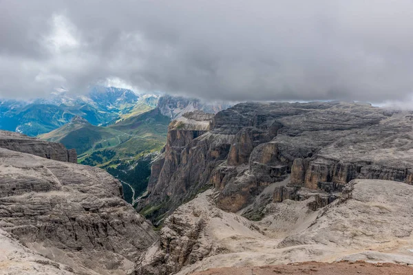 Senderismo Las Dolomitas Italia Piz Boe — Foto de Stock