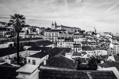 Güzel tarihi şehir Lizbon, Portekiz