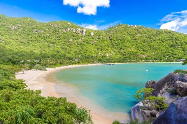 Güzel plaj sahil Vietnam - Ninh van Körfezi