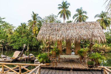 Mekong Delta Vietnam görünümünü