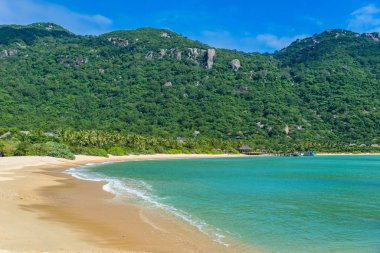 Güzel plaj sahil Vietnam - Ninh van Körfezi