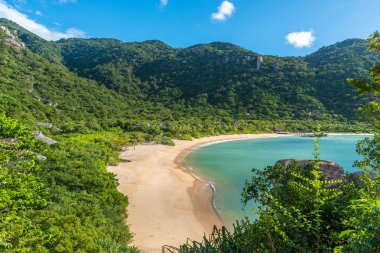 Güzel plaj sahil Vietnam - Ninh van Körfezi