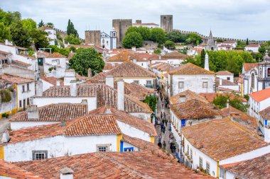 Obidos - güzel ve Portekiz tarihi şehir
