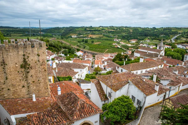 Обідуш Красиві Історичне Місто Португалії — стокове фото
