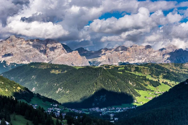 Δολομίτες Ιταλία Val Gardena Passo Sella — Φωτογραφία Αρχείου