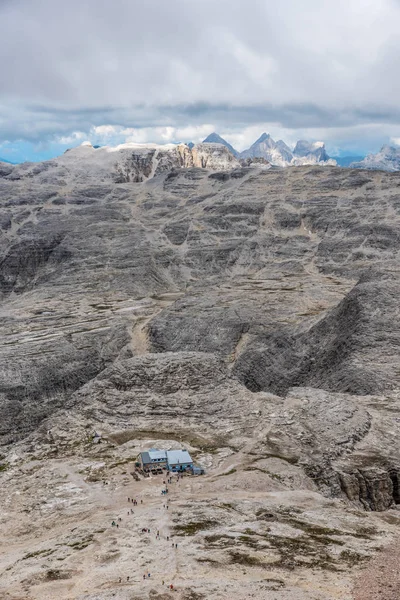 Wandern Den Dolomiten Italiens Piz Boe — Stockfoto