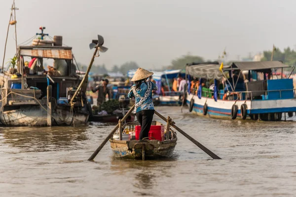 Blick Auf Das Mekong Delta Vietnam — Stockfoto
