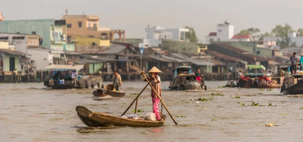 Vista Delta Mekong Vietnã — Fotografia de Stock