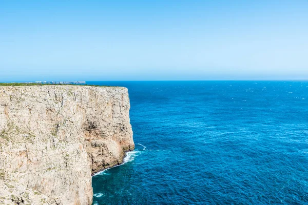 Farol Cabo Sao Vicente Portugalia — Zdjęcie stockowe