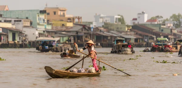 Vista Del Delta Del Mekong Vietnam — Foto de Stock