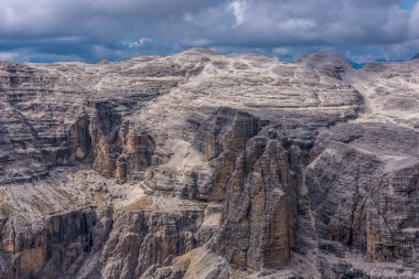 İtalya - Piz Boe dolomites içinde hiking