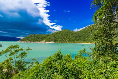 Güzel plaj sahil Vietnam - Ninh van Körfezi