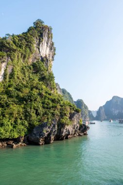 Halong Bay Vietnam güzel manzara