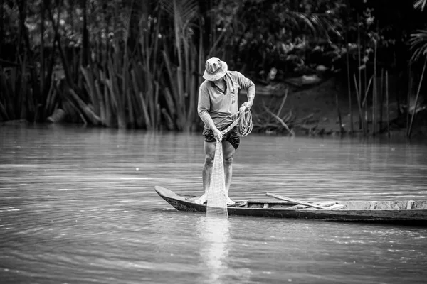 Vista Del Delta Del Mekong Vietnam —  Fotos de Stock