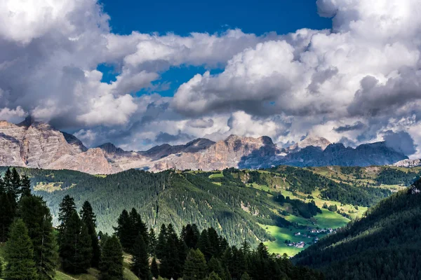 Dolomites Italy Val Gardena Passo Sella — Stock Photo, Image