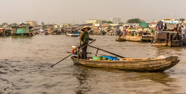 Vista Delta Mekong Vietnã — Fotografia de Stock