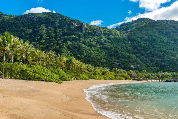 Vackra Stranden Vid Kusten Vietnam Ninh Van Bay — Stockfoto