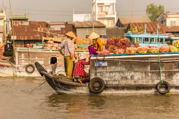 Vista Delta Mekong Vietnã — Fotografia de Stock