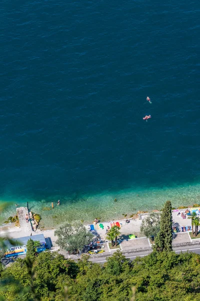 Вид Гарда Озеро Гарда Италии — стоковое фото
